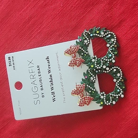 BaubleBar Accessories - NWT Baublebar wreath earrings